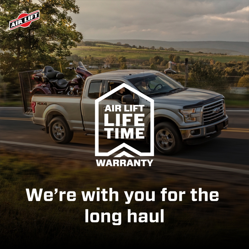 Ford F-450 Super Duty Air Suspension Kit - Rear - Air Lift - LoadLifter 5000 - `11-`14